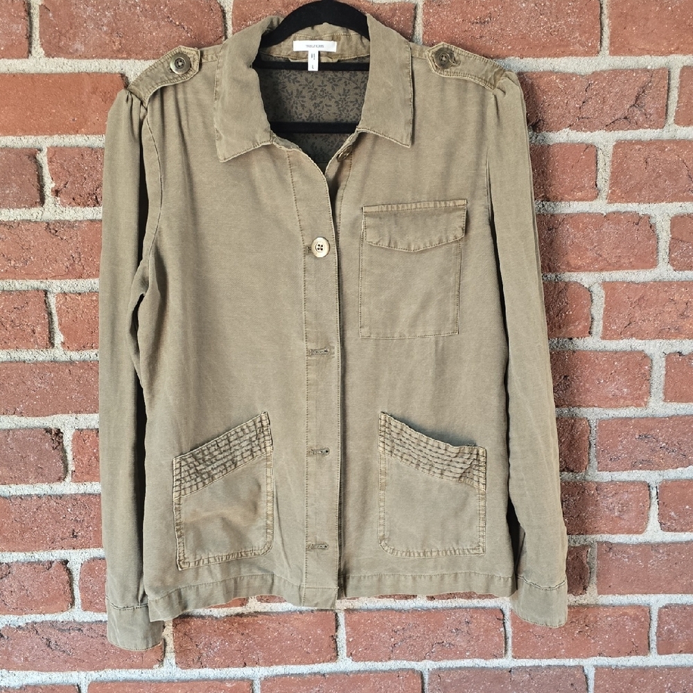 Maurices Olive Utility Jacket